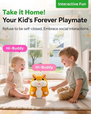 Tworiver Talking Hamster Toy for Toddlers 2–4.