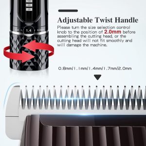 YIRISO   Electric Razor for Men Beard Trimmer.