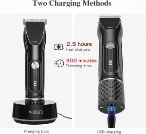 YIRISO   Electric Razor for Men Beard Trimmer.