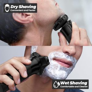 Yiriso Electric Razor for Men. Cordless Rechargeable Electric Shavers.